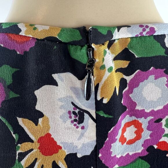 LK Bennett Montana Dress Size 6 Silk Floral - Picture 8 of 10